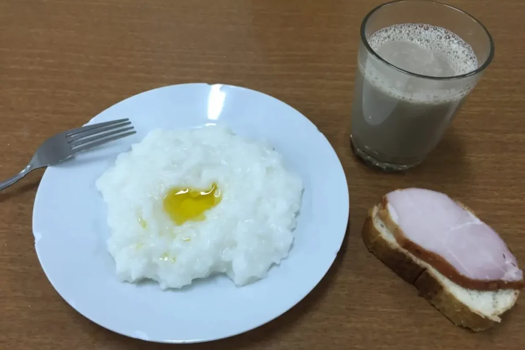 バレエ学校の朝食