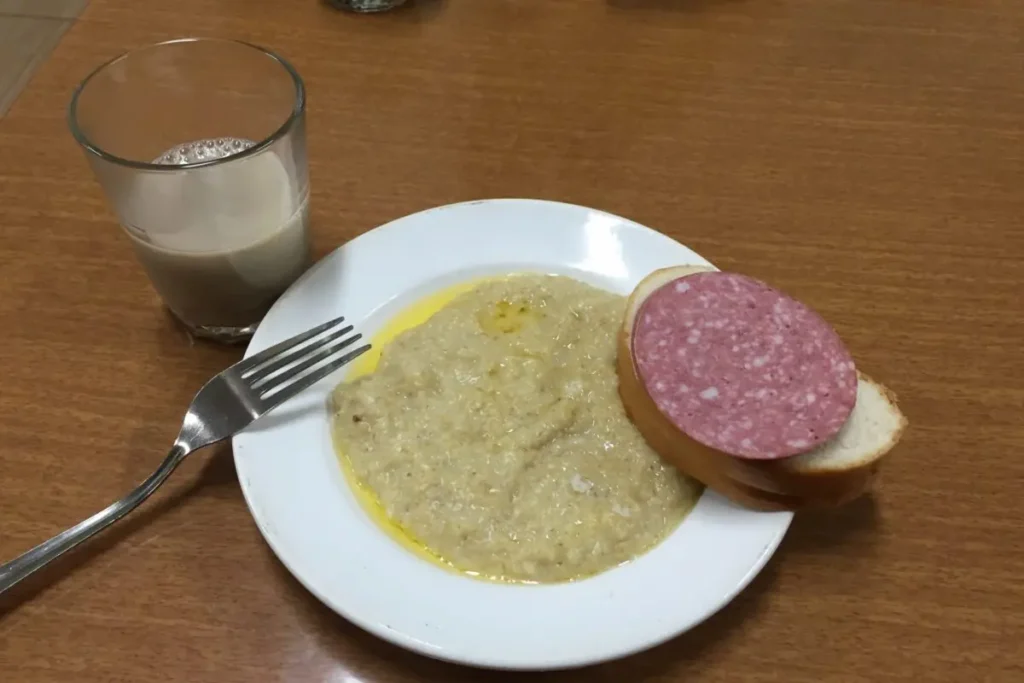 バレエ学校の朝食